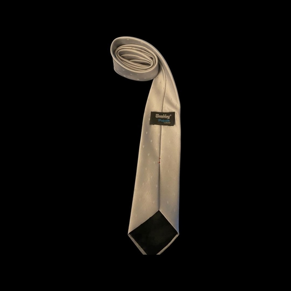 Wembly polysilk designer tie - Picture 2 of 2